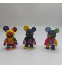 Three interstellar bears Blind box action figure