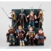 European novel characters cultural theme action figure
