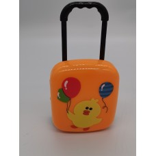 Suitcase injection pvc toy