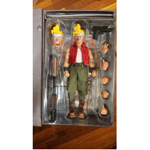 Alloy slug red cloth scale action figure