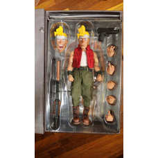 Alloy slug red cloth scale action figure