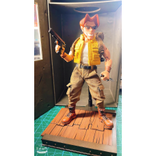 Alloy slug yellow scale action figure