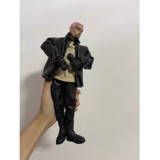 Hip hop singer scale action figure