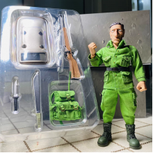 Alloy slug Green cloth scale action figure