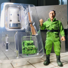 Alloy slug Green cloth scale action figure