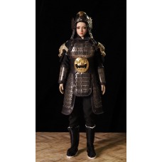 Female armored warrior scale action figure
