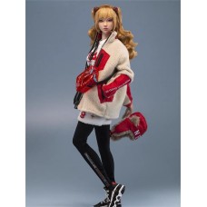 Fashion girl silicone action figure